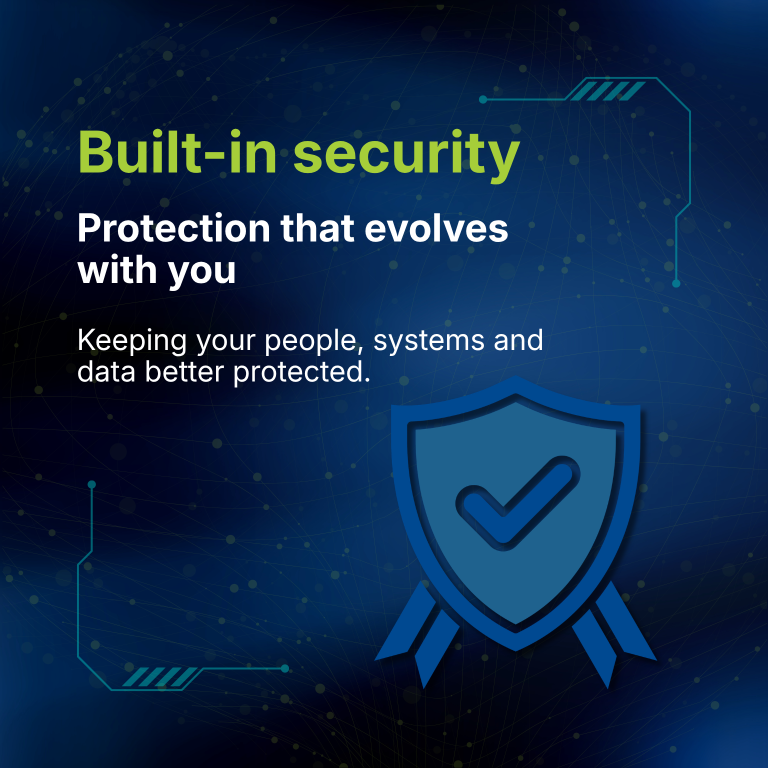 Built in security